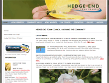 Tablet Screenshot of hedgeend-tc.gov.uk